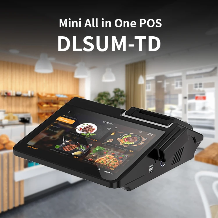 Недорогая операционная система windows android pos с принтером все в одном сенсорном экране кассовый аппарат биллинг pos-терминал для супермаркетов