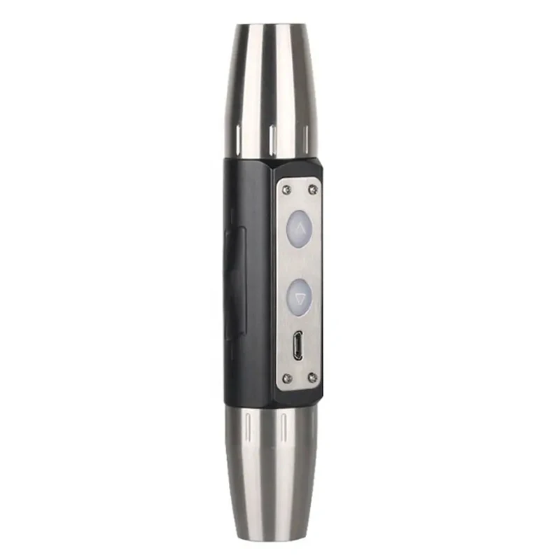 Gem Detector 4 Color Light LED Flashlight Stainless Steel Jade Torch