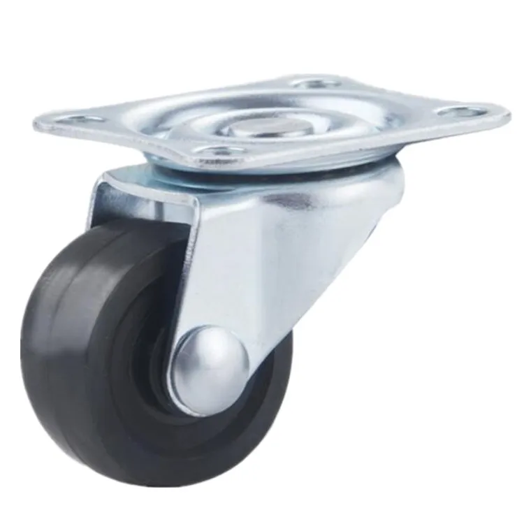 Light duty 1 inch 25mm caster wheel castor for supermarket basket shopping trolley