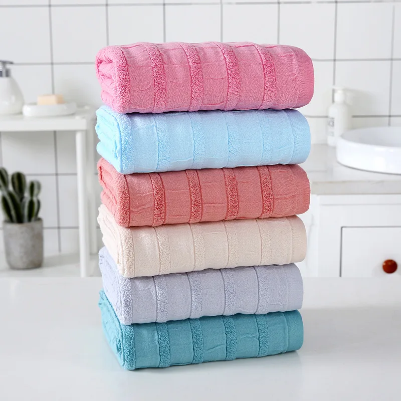 Wholesale 70*140  Super Soft Beach Towel  Eco-friendly  100% Cotton  Bath towel