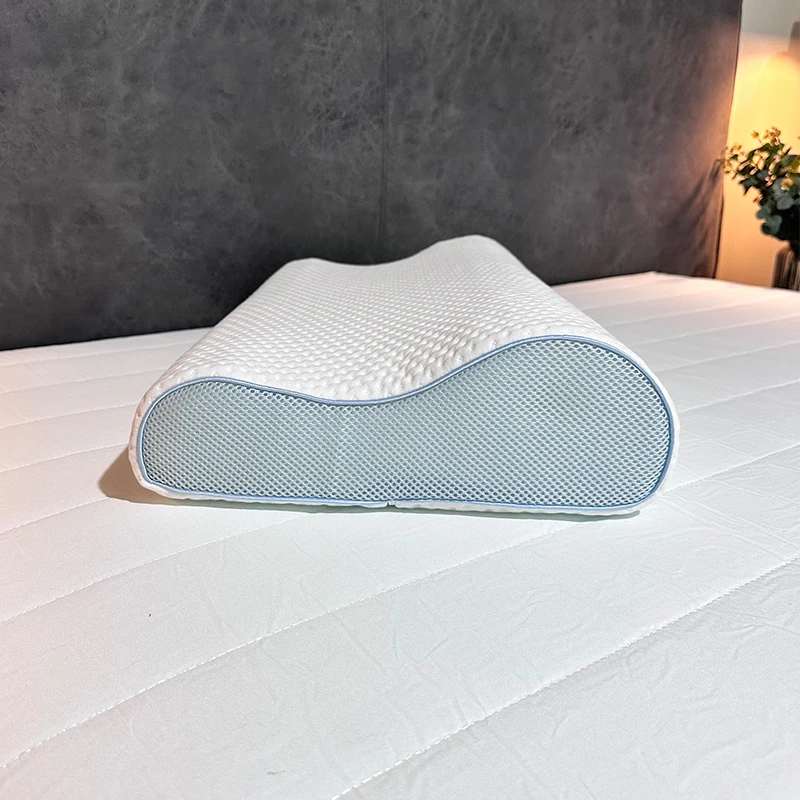40D Slow Rebound Memory Foam Cut Pillow Air Sponge Curved High Low Pillow