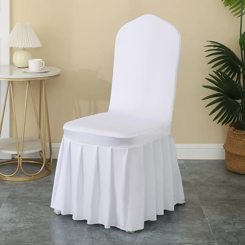 MU Factory wholesale price chair cover elastic banquet chair cover wedding decoration dining chair covers for sale