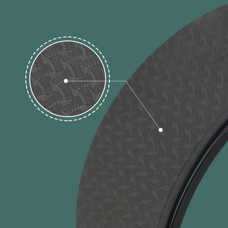 SANFAN Wholesale Custom TPE Yoga Wheel Yoga Fitness Exercise Stretching Yoga Wheel Circles For Back Pain