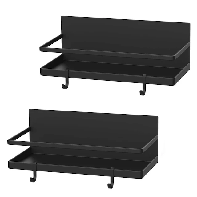 Luxury High Quality Toilet Roll Holder Organizer Kitchen Shelf Fridge Magnetic Spice Rack For Refrigerator