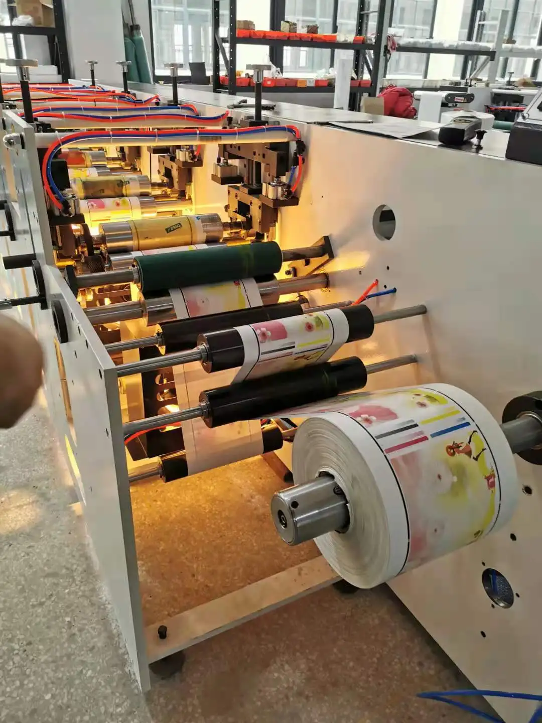 Narrow Web Flexo Printing Machine for label sticker