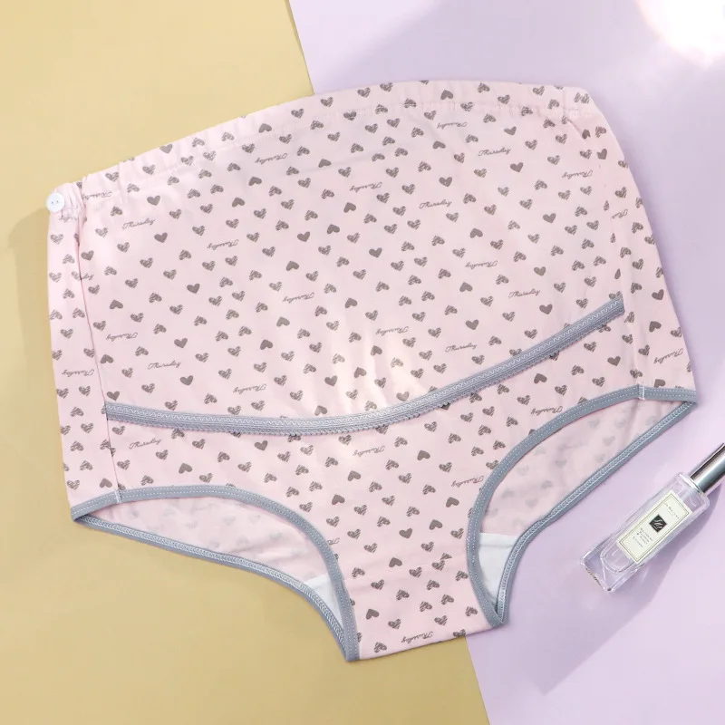 
New Design High Waist Cotton Plus Size Adjustable Maternity Panties for Pregnant Women 