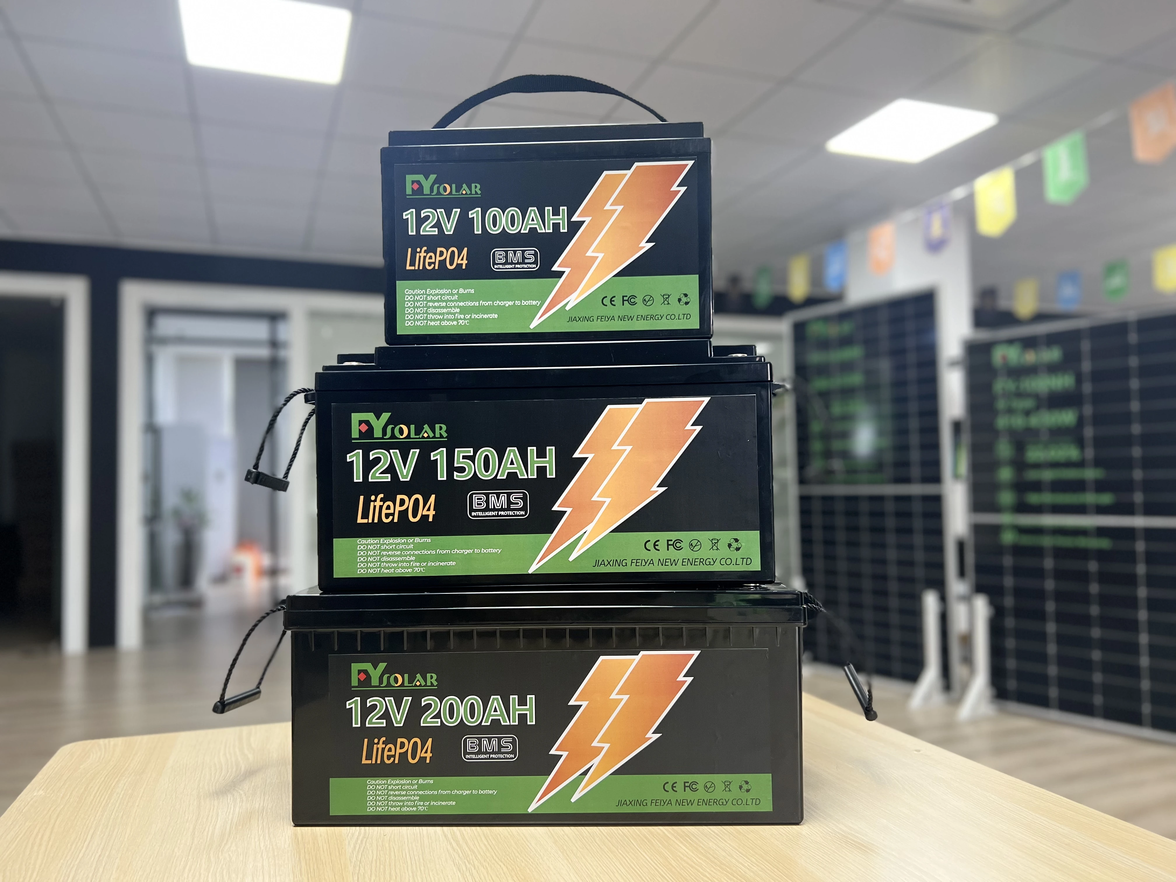 solar battery LiFePo4 Battery 12v 24v 20AH 30AH 50AH 100AH 150AH 200AH 300AH 400AH Energy Storage Battery