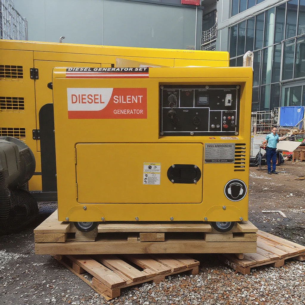 Slightly Portable diesel Generator 3kw 3kva 5KVA 5KW 10KVA 10KW Soundproof Alternator 15KVA 20KVA 30KVA 50KVA 110V 220V 380V