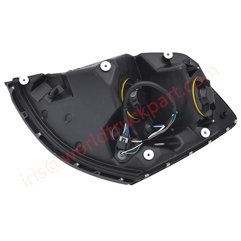 truck headlight  for replace NO 20496653 20496654 04-17 VOLVO VNL Headlamp Assembly  Projector Headlight Xenon & Halogen with LE