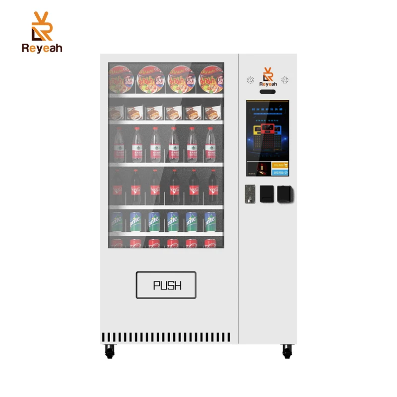 Large Desktop 24 Hours Self-service Drinks Snacks Combo Vending Machine for