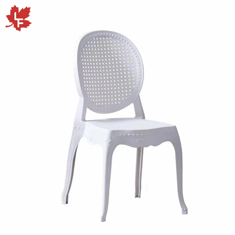 Новинка уличная и комнатная полипропиленовая Штабелируемая мебель для столовой дома ресторана кафе обеденные стулья пластиковые из ротанга в скандинавском