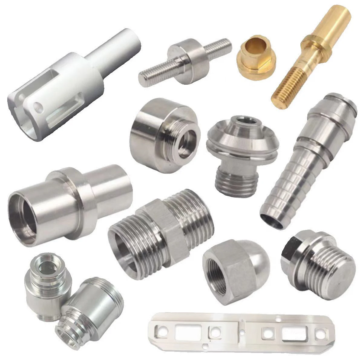 High Precision CNC Machining Services Customized Products Stainless Steel Aluminum Copper Brass Drilling CNC Lathe Machinery