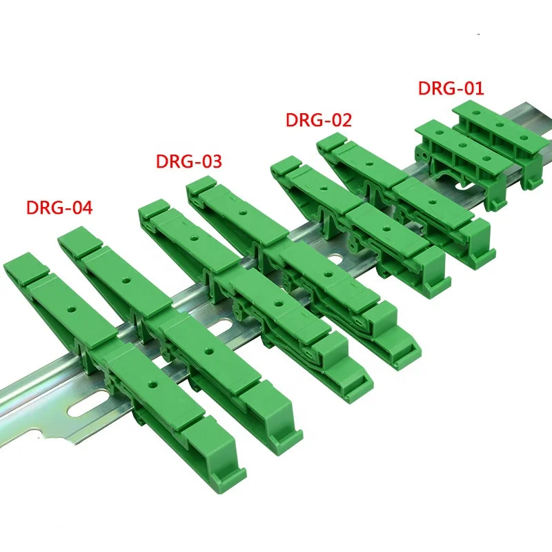 DRG-01 DRG-02 DRG-03/04 PCB Mounting Brackets Screws For DIN 35 Rail Adapter Circuit Board Mounting Bracket Replacements Parts