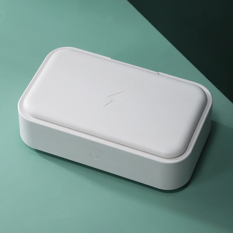 Custom Luxury Ultrasonic Cleaner Wireless Charging Portable Home High Frequency Jewelry Watch Glasses Jewellery Cleaning Machine