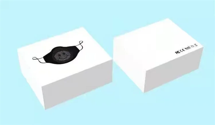 
2021 New Coming APP Control Luminous Programmable Scolling Message Display screen Silicone Masks with blue tooth 