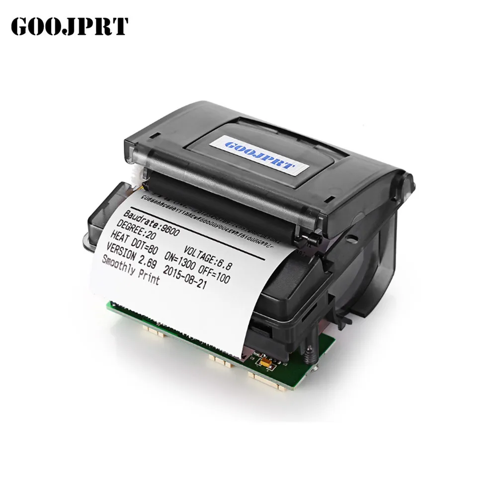 58mm RS232 USB 12V mini micro panel mount embedded cheap thermal ticket receipt printer module price for weight