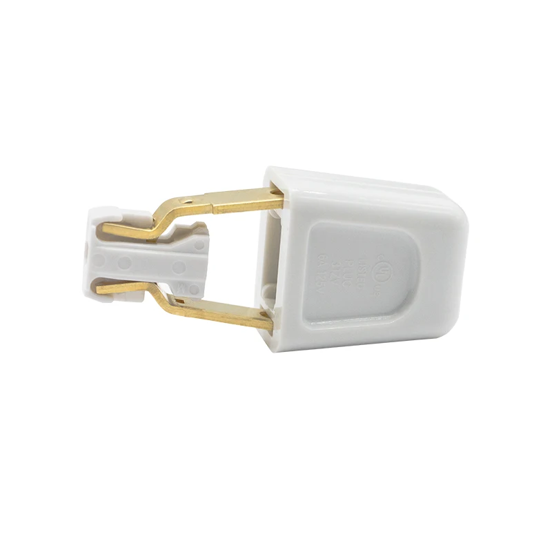 Wholesale white color SPT-1 wire plug for bulb control