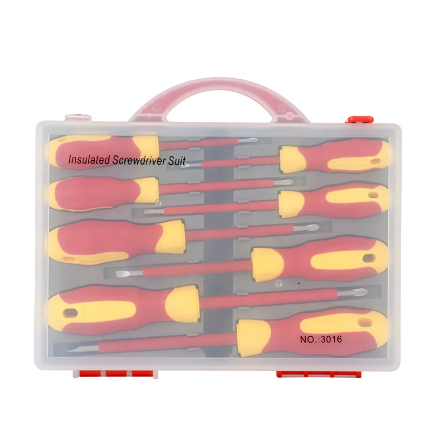 8pcs professional insulated hand tool screwdriver bit technology good price screwdriver insulated