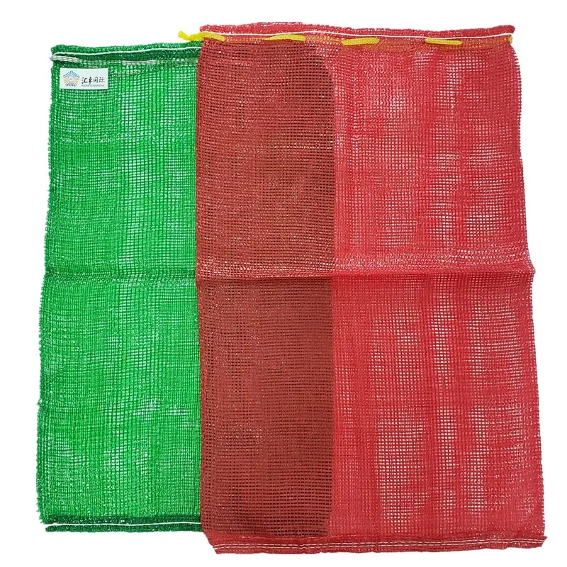 China best quality plastic mesh nets for potatoes onion orange pepper cucumber corn packing