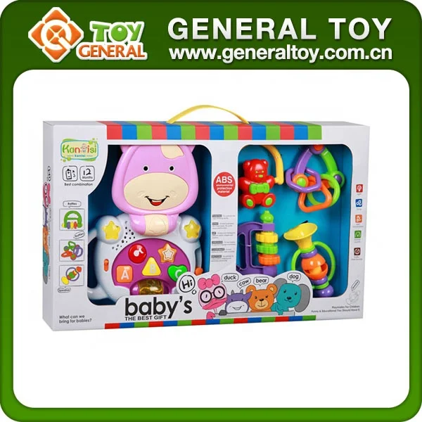 Wholesale Baby Rattles, Baby Rattle Toys, Baby Rattle Set Toy Plastic Baby Teether Rattle