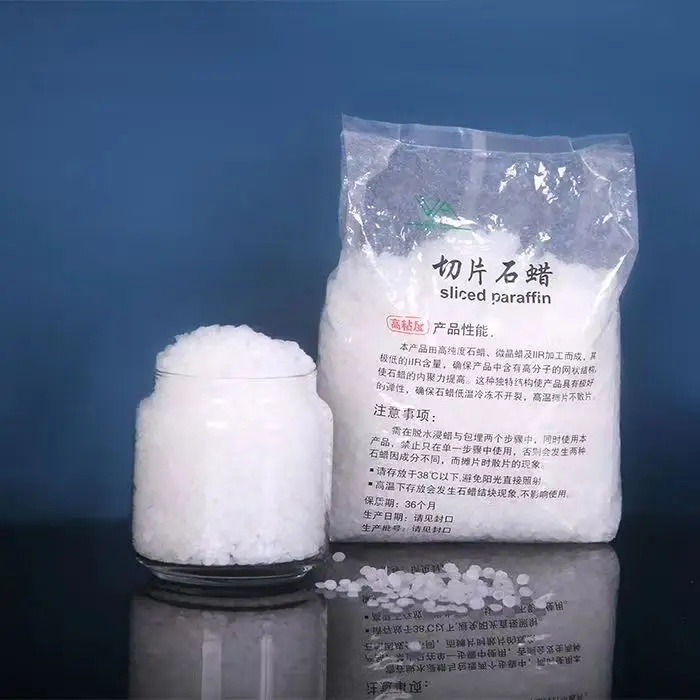 Dehydrated paraffin for histological embedding of laboratory consumables