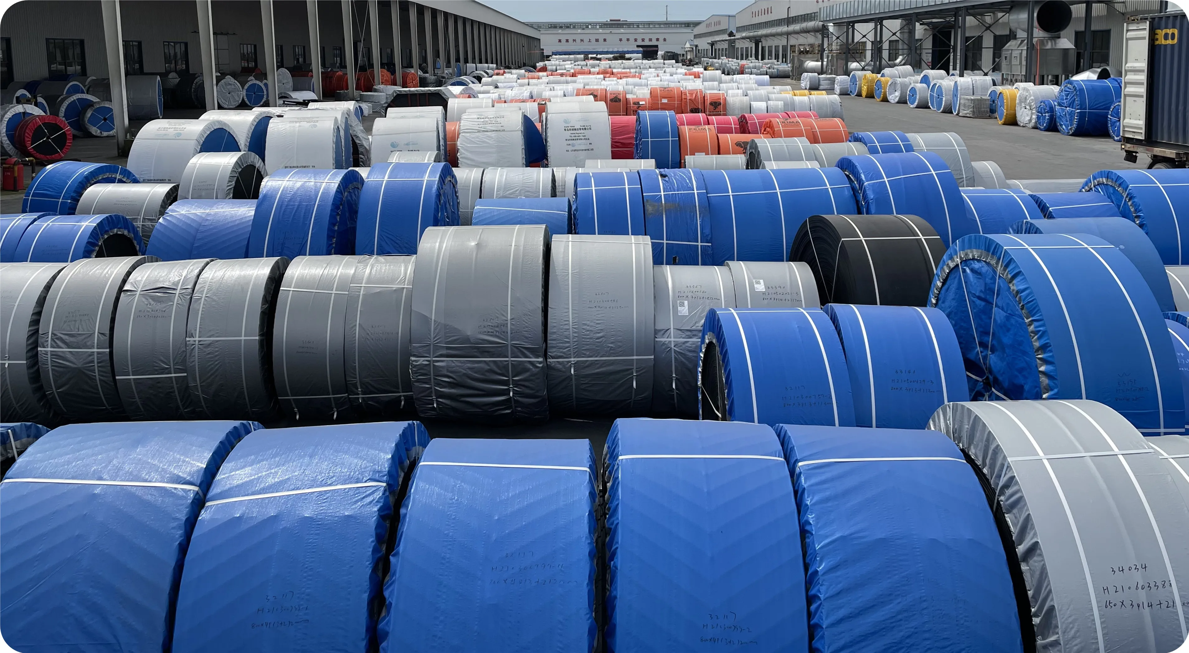 High supply capacity ep type chevron rubber ep200 conveyor belt for cement