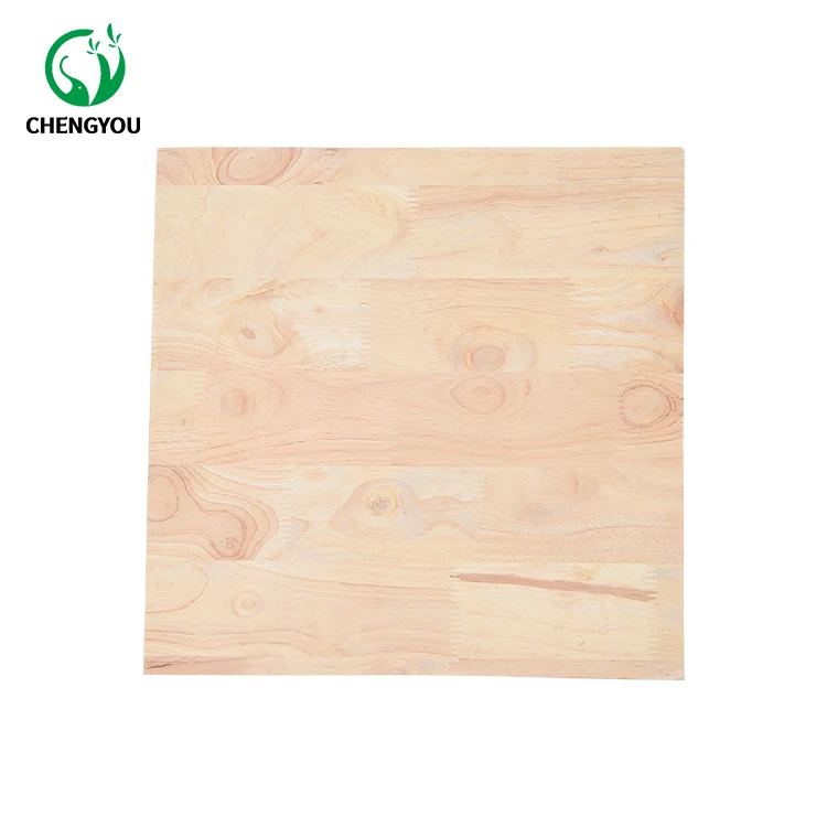 Rubber Wood Solid Wood Hevea Timber Finger Joint Board For Indoor