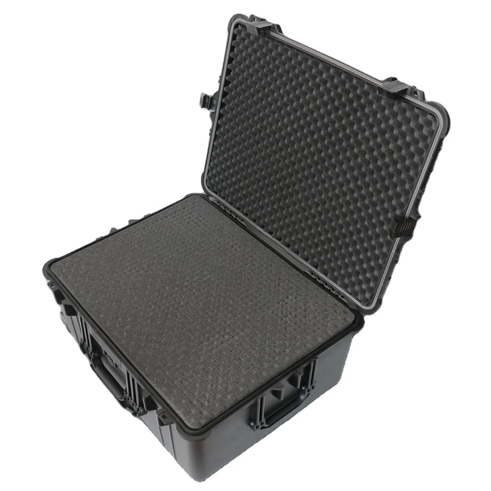 Hard Plastic Waterproof Equipment Case Box For Tools Storage With Wheels And Trolley