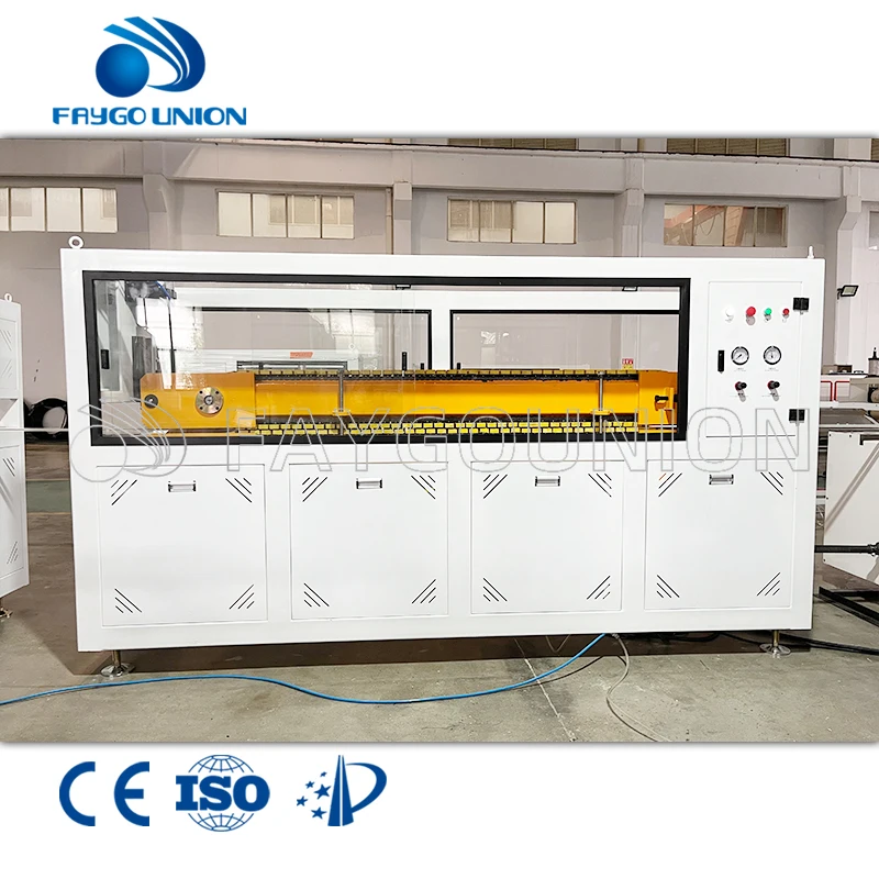 Faygo Union PVC / UPVC plastic profile extrusion extruder production line supplier machine quote supplier cost