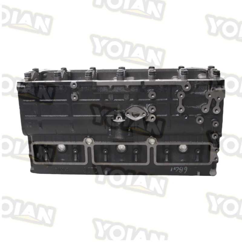 Genuine New Excavator Spare Parts 6BG1 Engine Cylinder Block for ISUZU Construction Machinery