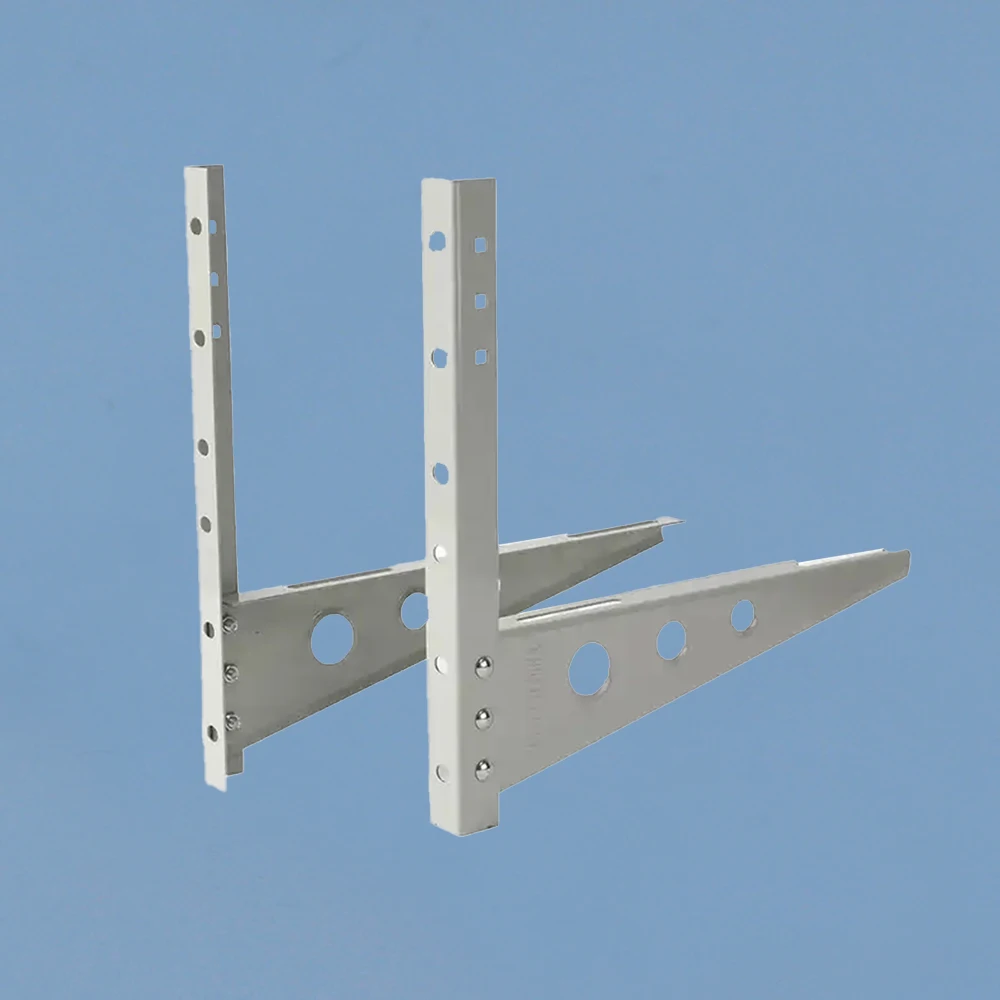 Custom High Quality AC Air Conditioner Bracket Wall Mount Outdoor metal brackets Manufacturer