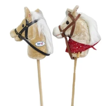Girls Best Choice Plush Horse Ride On Sticks Hobby horse stick with difference functions