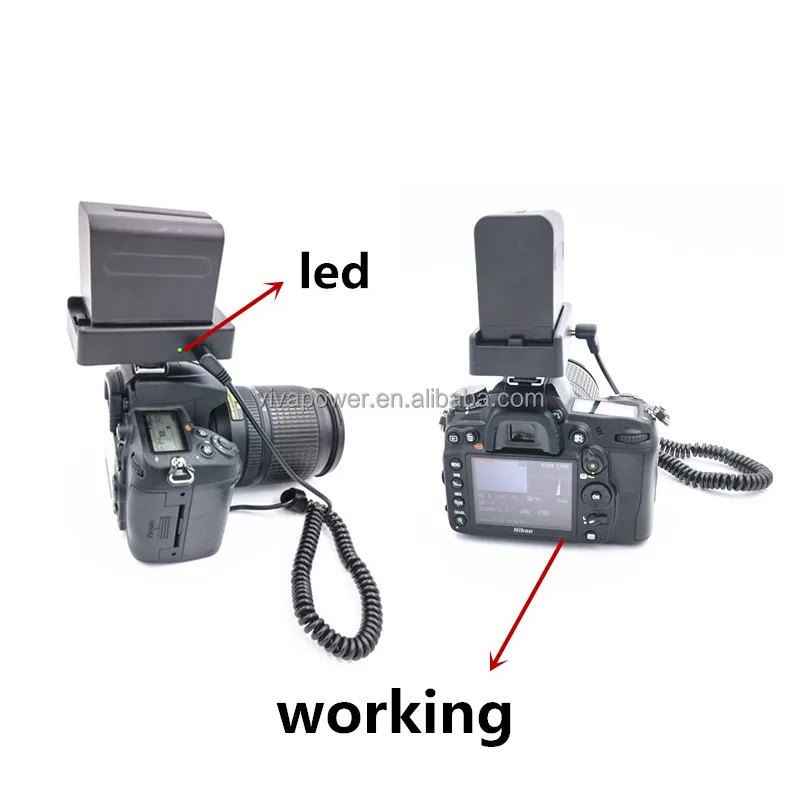 NP F970 F750 Battery Holder Mount Plate Plus D-DC128 DC Coupler D-LI109 Dummy Battery K-AC128 for Pentax K-R K-2 K-30 K-50