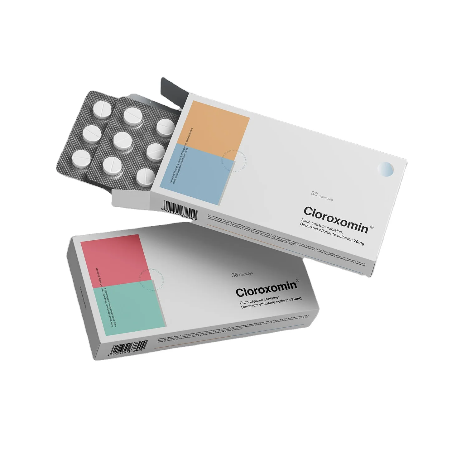 
Customized drug packaging box High quality cardboard medical box 