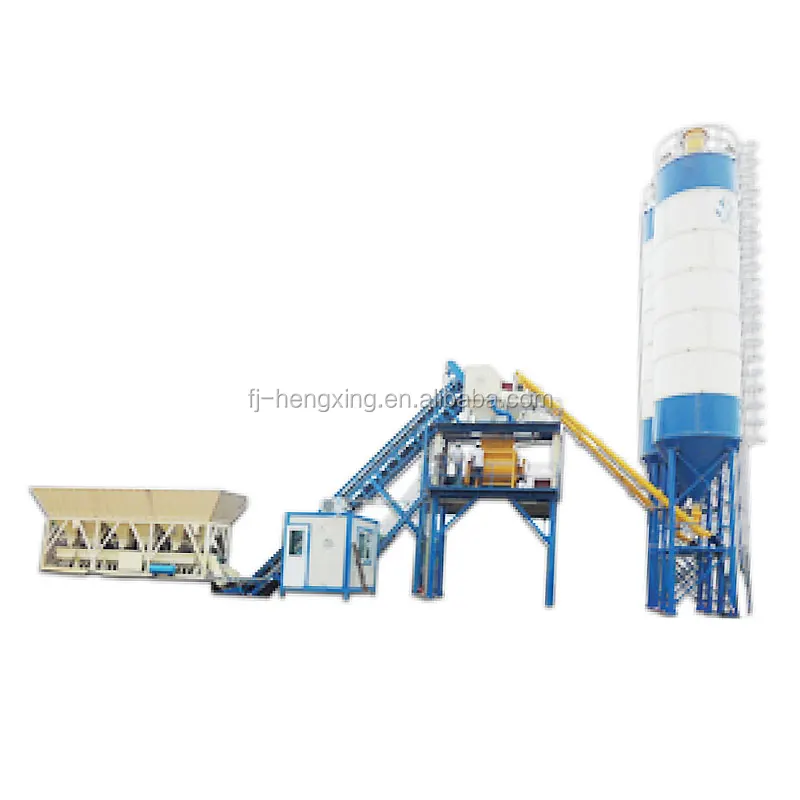 YHZS25 Mobile Concrete Mixing batching Plant on sale