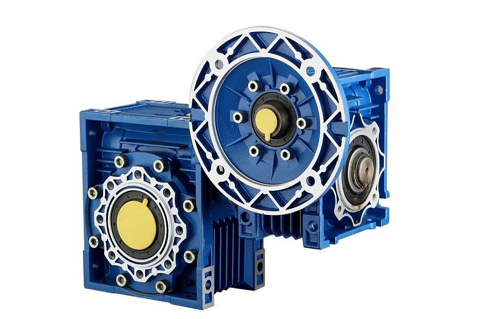 NMRV-030 worm gear speed reducer NEMA23 Ratio 10 20 30 40 50 60