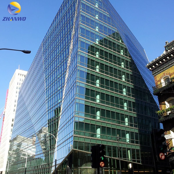 China Manufacturer 6.3 Mm 8.3 Mm 10.3 Mm Pvb Film Safety Building Tempered Laminated Glass Curtain Wal