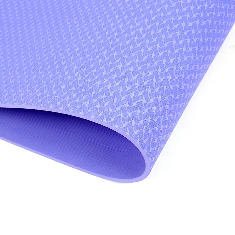 3mm Yoga Mat Manufacturer High Density Anti-tear TPE Yoga Mat with Carrying Strap