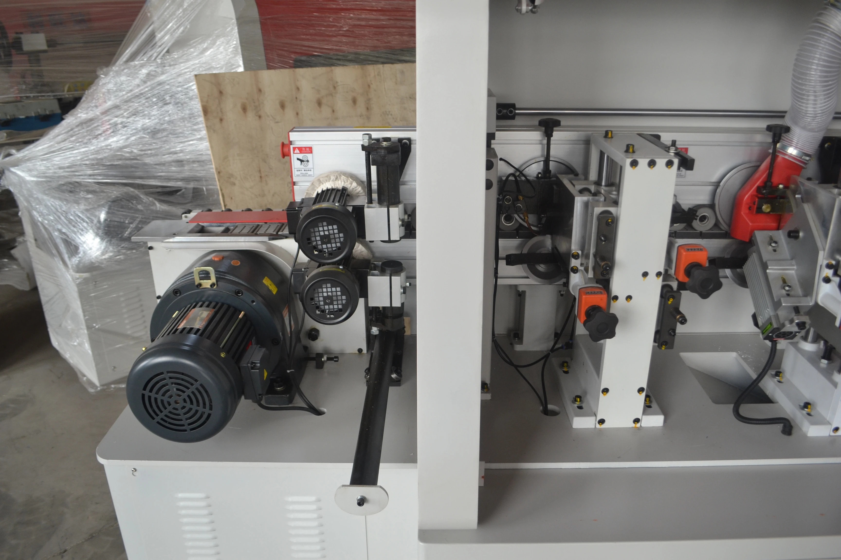 full auto modular cabinet edge cutting banding machine