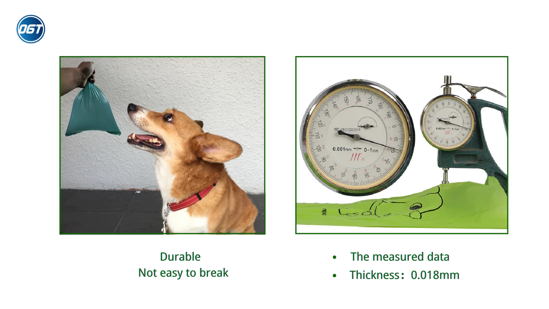 23*33mm EPI dog poop bags biodegradable compostable dog poop bags The dog for a walk one-time  poo bag