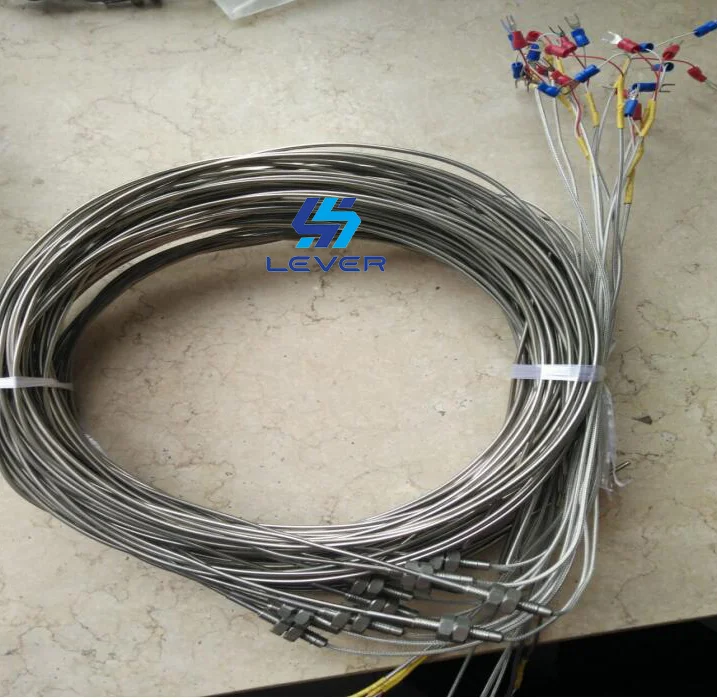 glass toughen machine accessories temperature transmitter thermocouple