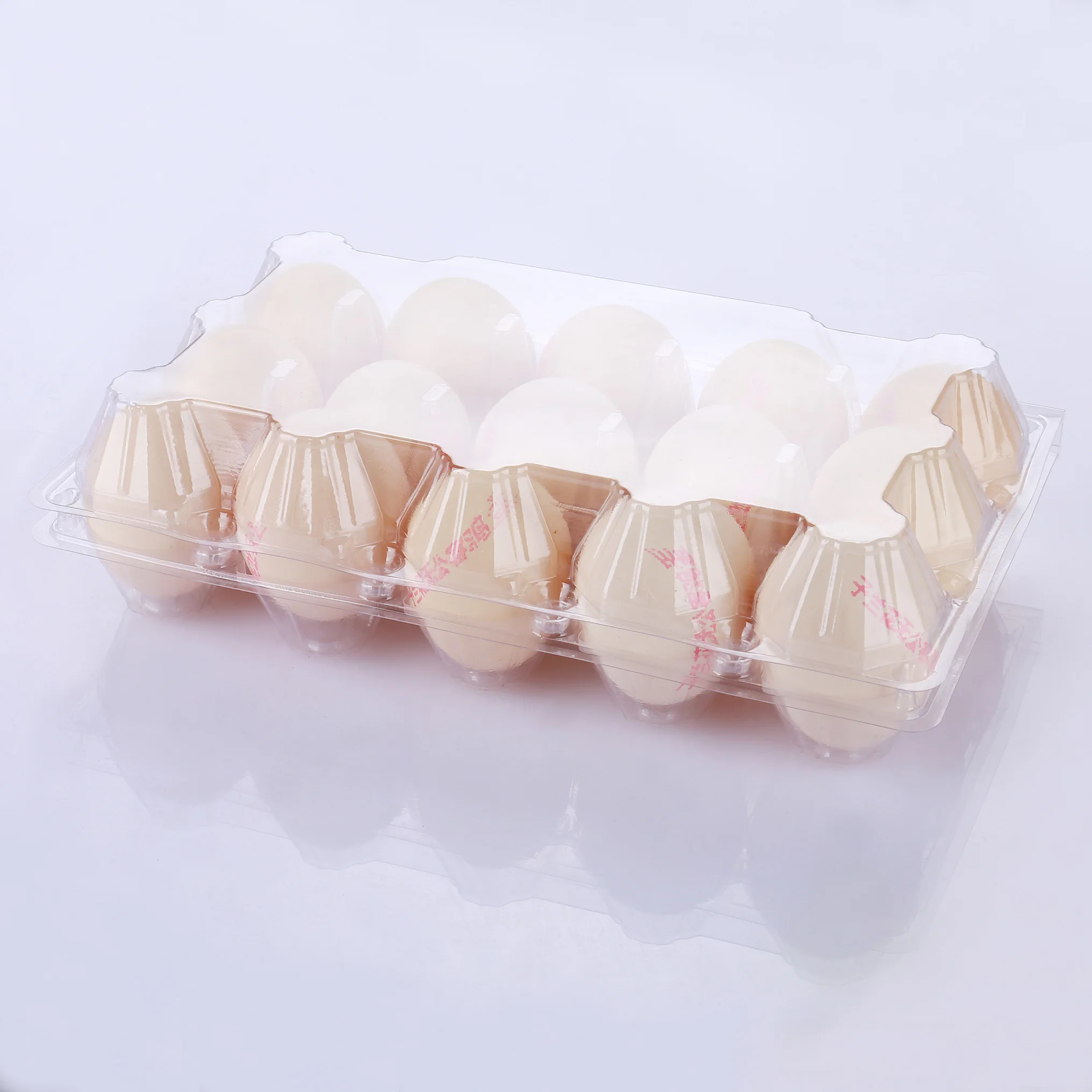 Factory SupplyHot Sale  Transparent Blister Process  Egg Storage Tray For Sale