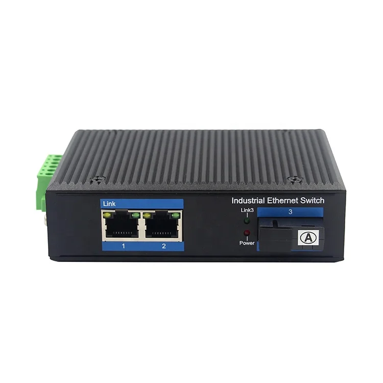 1x100 базовый волоконный разъем 2x1 0/100 базовый Ethernet RJ45 порт наружный промышленный оптический одноволоконный модельный медиаконвертер