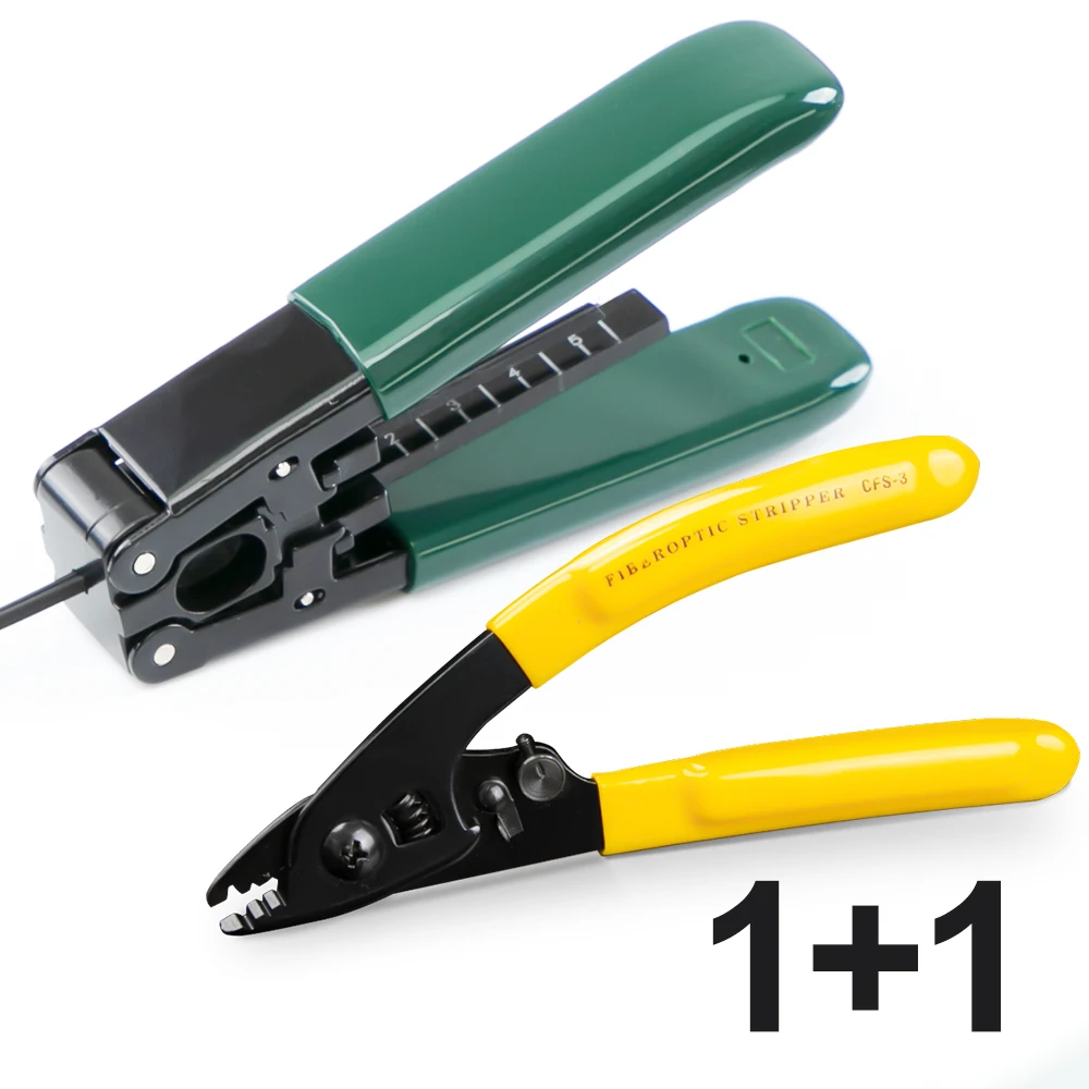 Fiber Optical Stripper CFS3/CFS2 Cable Cutting Plier for Simplex and Duplex OM2 OM3 OM4 OM5 Fiber Cable Stripping