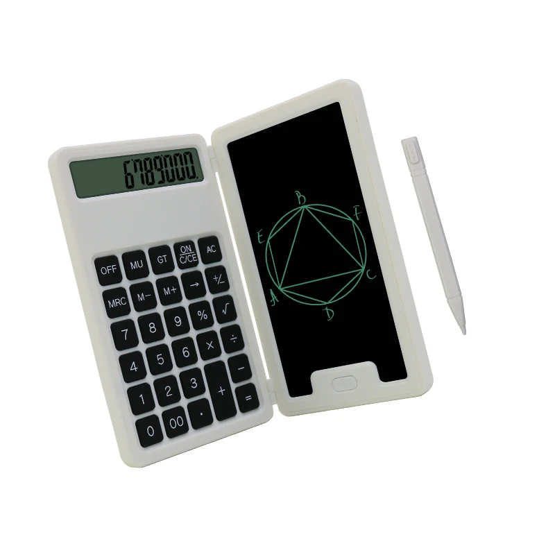 5 inch digital LCD tablet drawing  kids education folding science Mini pad Pockets calculator multifunction doodle writing board