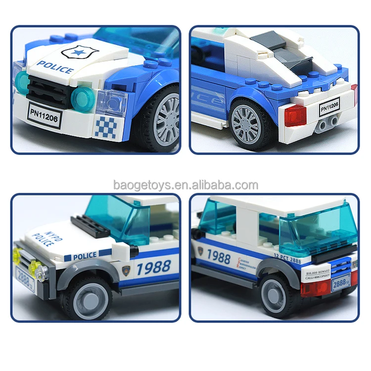 china import toys birthday return gifts for kids christmas giveaways small city police car sets building block sets toy
