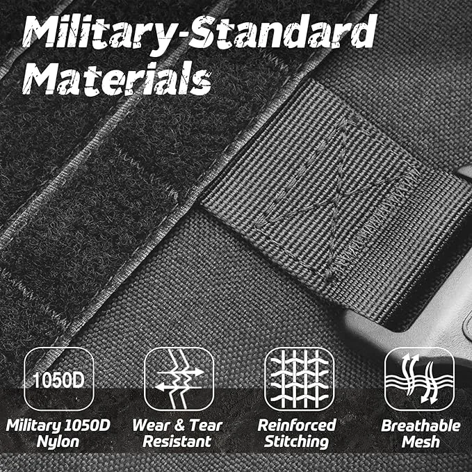 Dog Harness for Large Dogs with Handle Dog Vest  Adjustable Training Hunting Walking