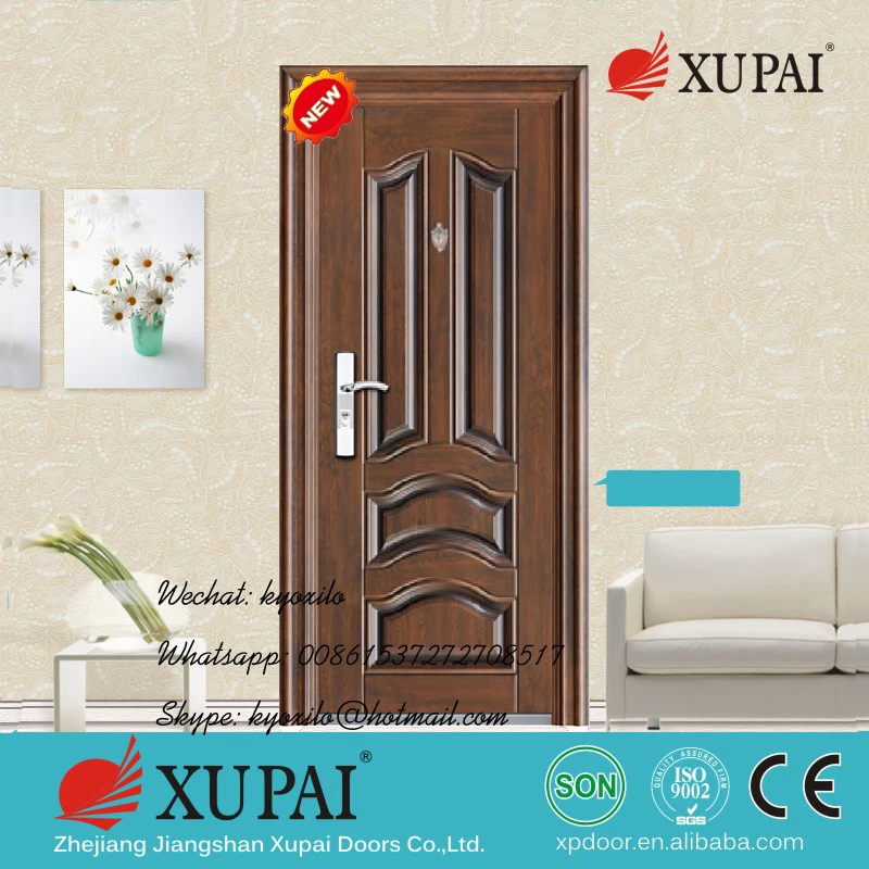 Main gate steel door Fancy Exterior Stainless Italian steel security doors