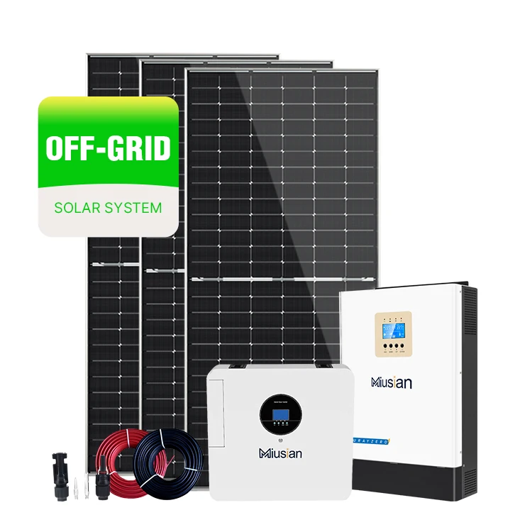 High Cost-Effective 5.5 Kw Complete Solar Power Complete Inverter Generator off Grid Solar Energy System