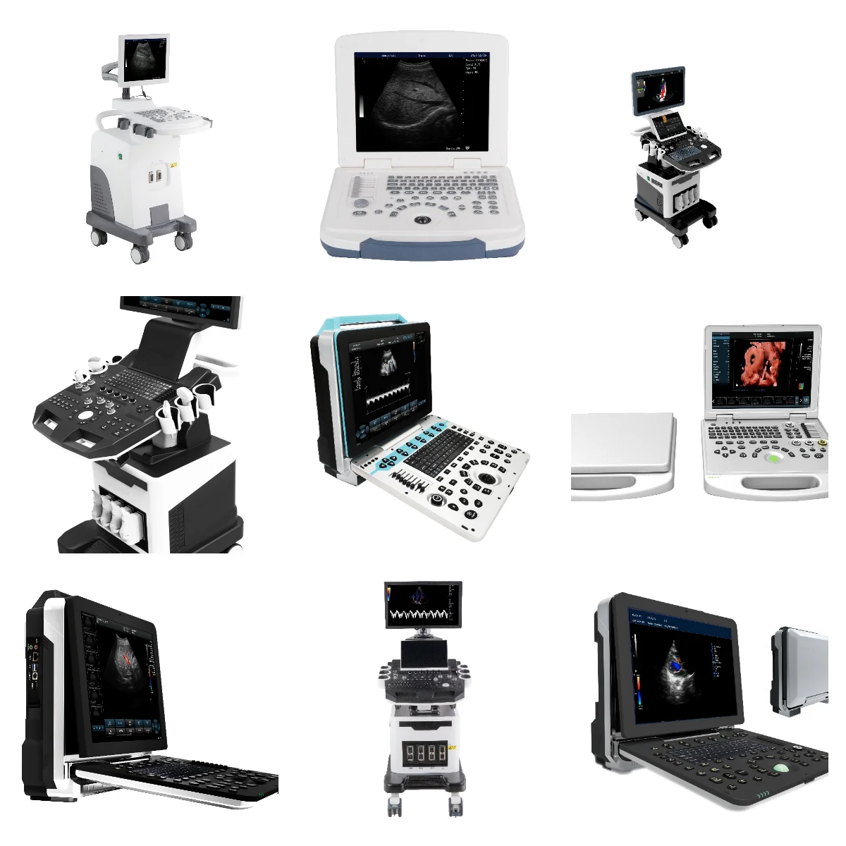 CE ISO сертифицированный OEM Заводская цена портативный полноцветный допплер ультразвуковой аппарат сканер 3/4/5D диагностическая система